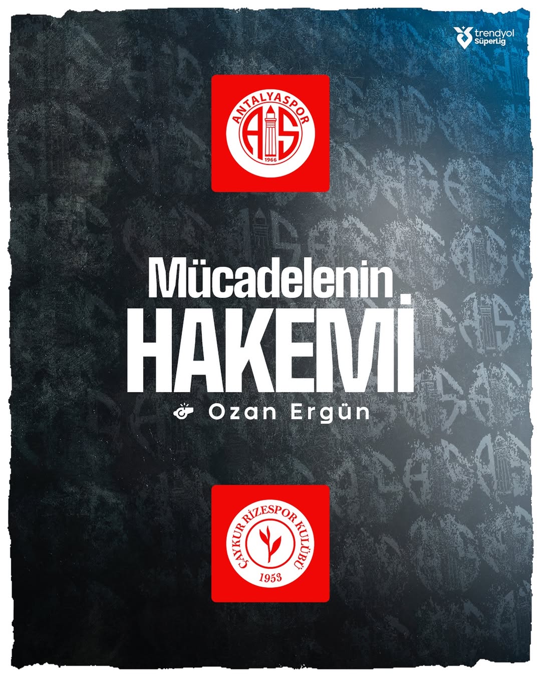 Antalyaspor'un Rizespor Maçı Hakem Görevlendirmesi Açıklandı