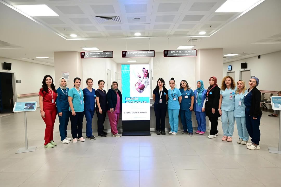 Antalya Şehir Hastanesi'nde Emzirme Haftası Etkinliği Düzenlendi
