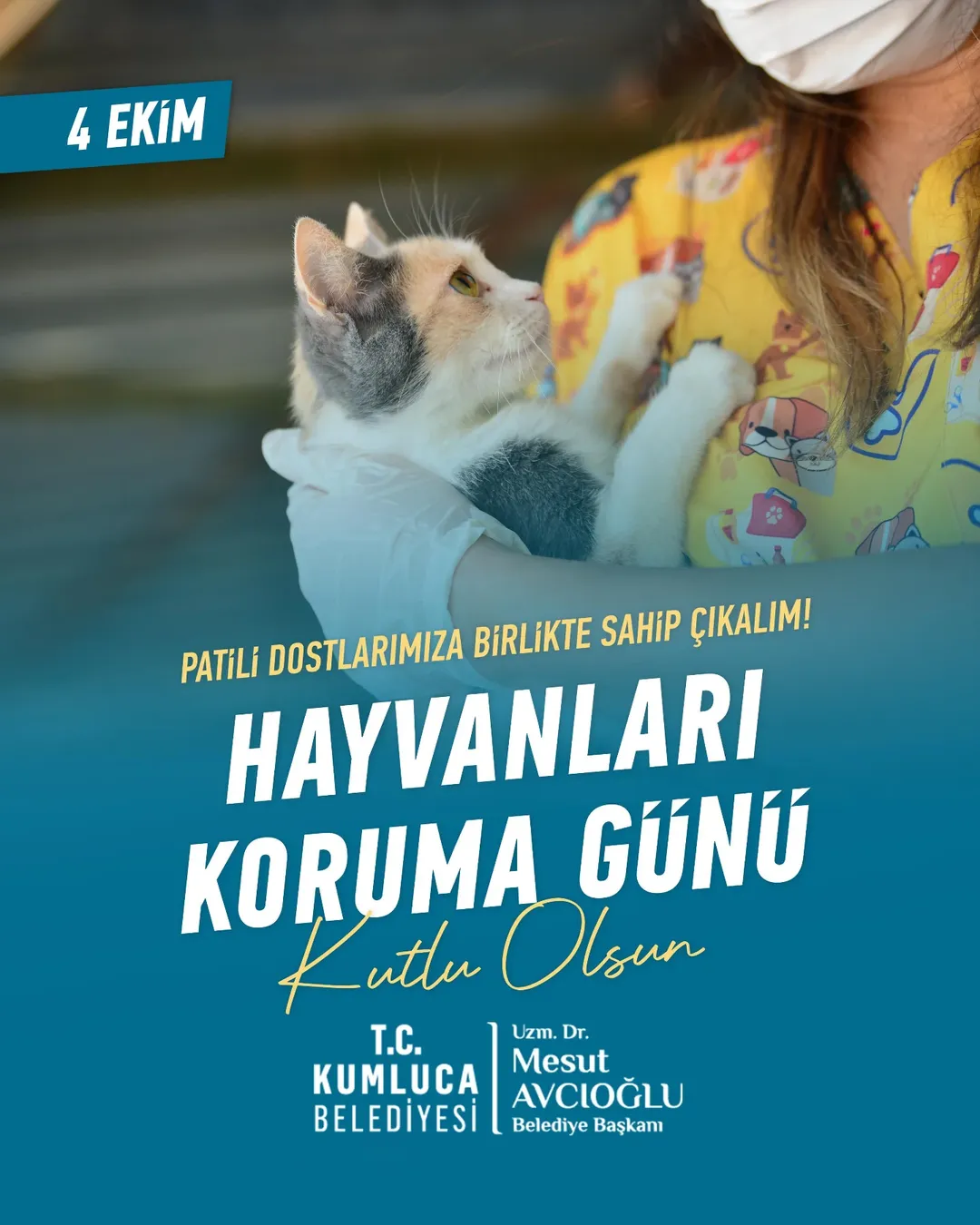 Kumluca Belediyesi, Sokak Hayvanları İçin Bakım ve Rehabilitasyon Merkezi ile Hizmet Veriyor