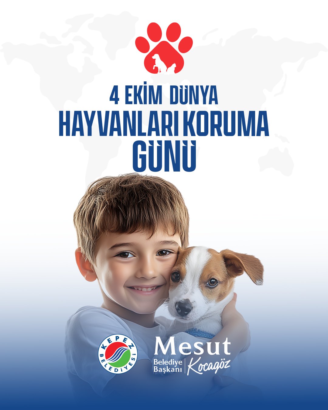 Kepez Belediyesi'nden 4 Ekim Dünya Hayvanları Koruma Günü'nde Anlamlı Çalışmalar
