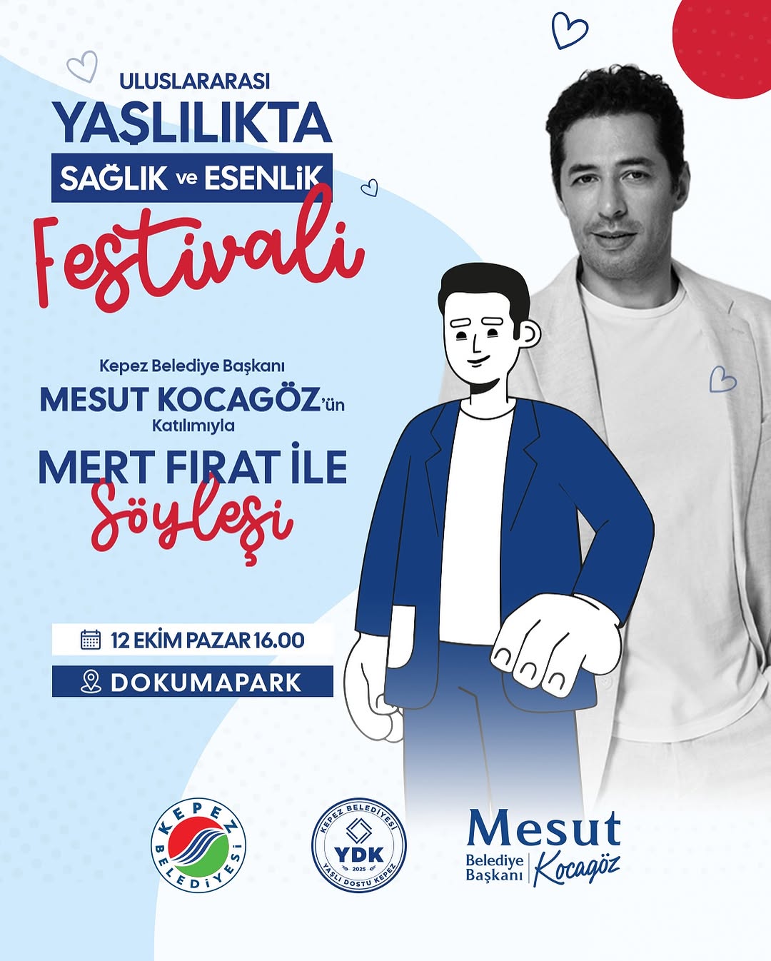 Antalya Kepez'de Yaşlılıkta Sağlık ve Esenlik Söyleşisi: Mert Fırat ve Başkan Kocagöz Katılıyor