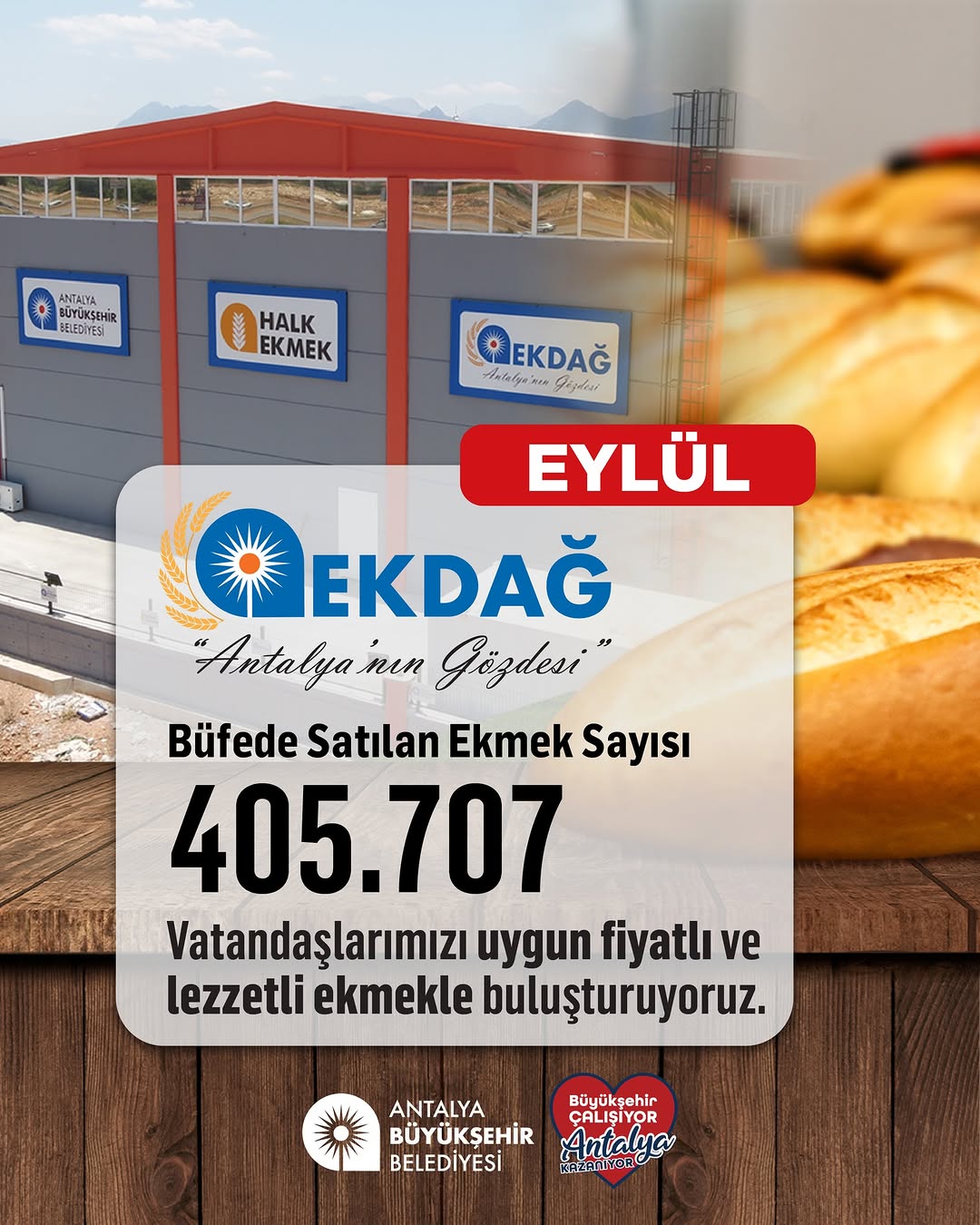 Antalya'da Uygun Fiyatlı ve Kaliteli Ekmek Hizmeti