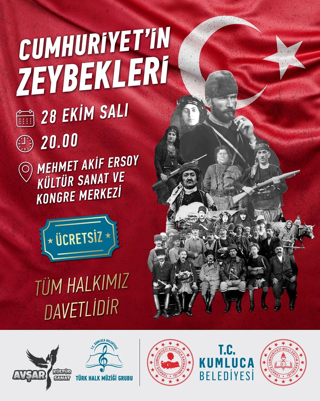 Kumluca'da Cumhuriyet Coşkusu 