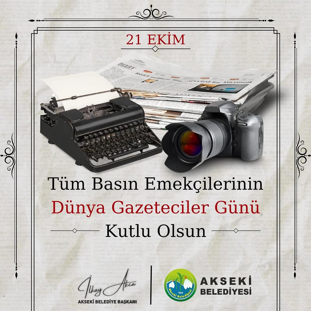 21 Ekim Dünya Gazeteciler Günü'nde Basın Özgürlüğü Vurgusu
