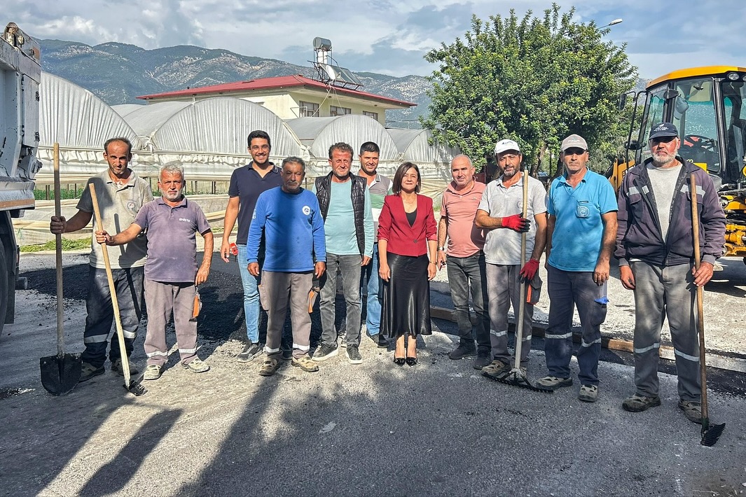 Demre'de Başkan Vekili Hatice Yılmaz, Arazi Çalışmalarını Yerinde Denetledi