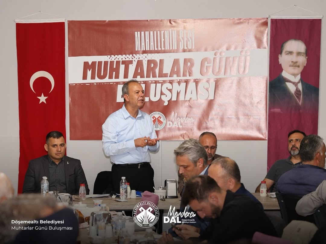 Döşemealtı'nda Muhtarlar Günü Buluşması: Mahalle İhtiyaçları Masaya Yatırıldı