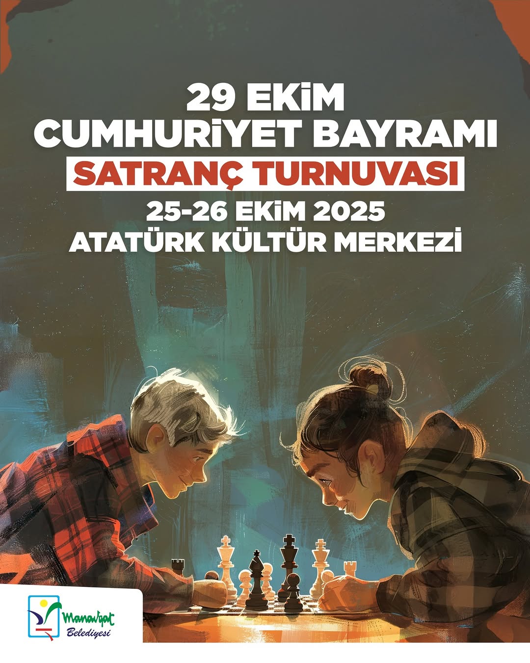 Manavgat'ta 29 Ekim Cumhuriyet Bayramı Satranç Turnuvası Düzenlenecek