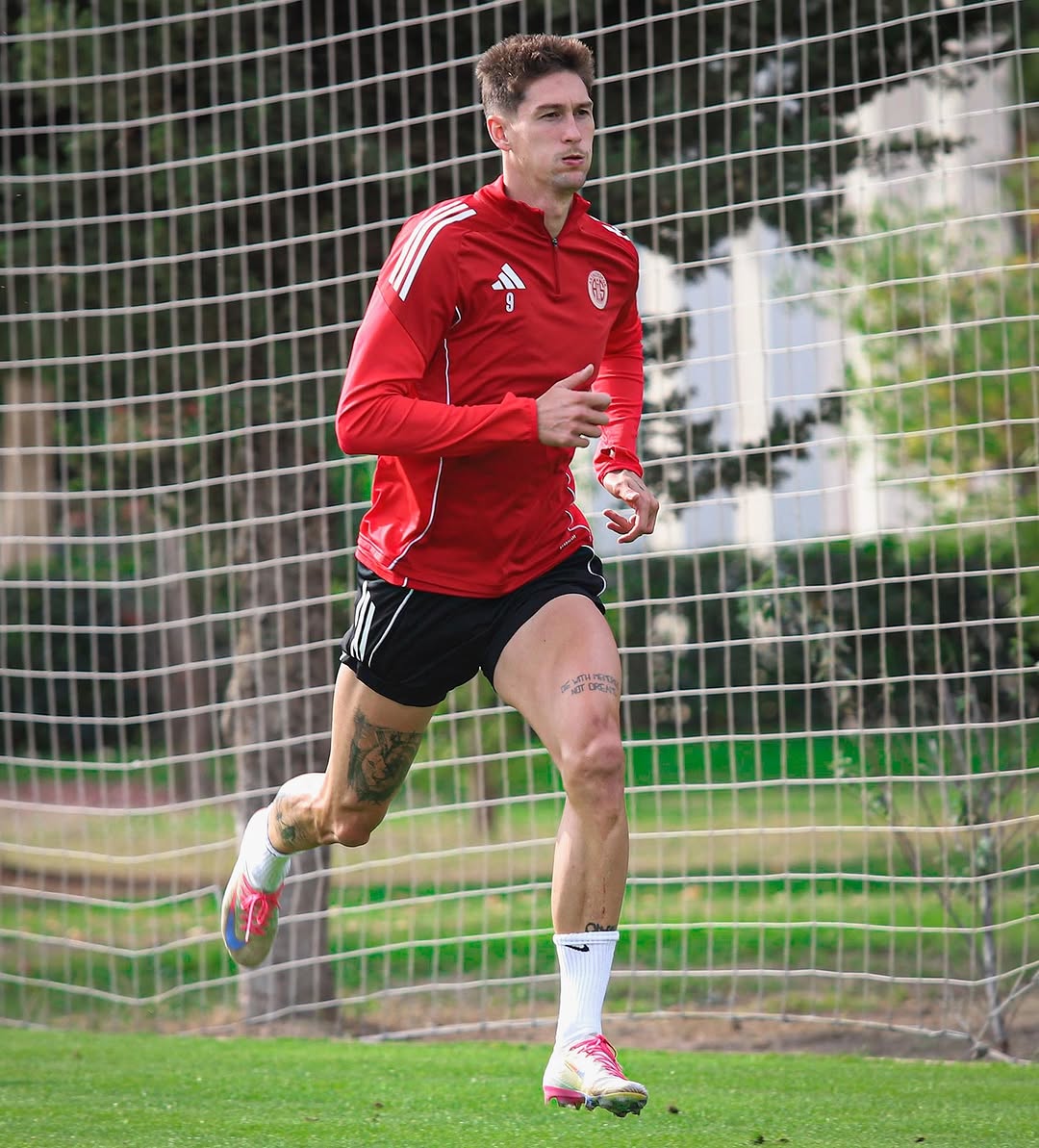 Antalya Spor FK, Beşiktaş Maçı Öncesi Antrenmanda Hücum Çalıştı