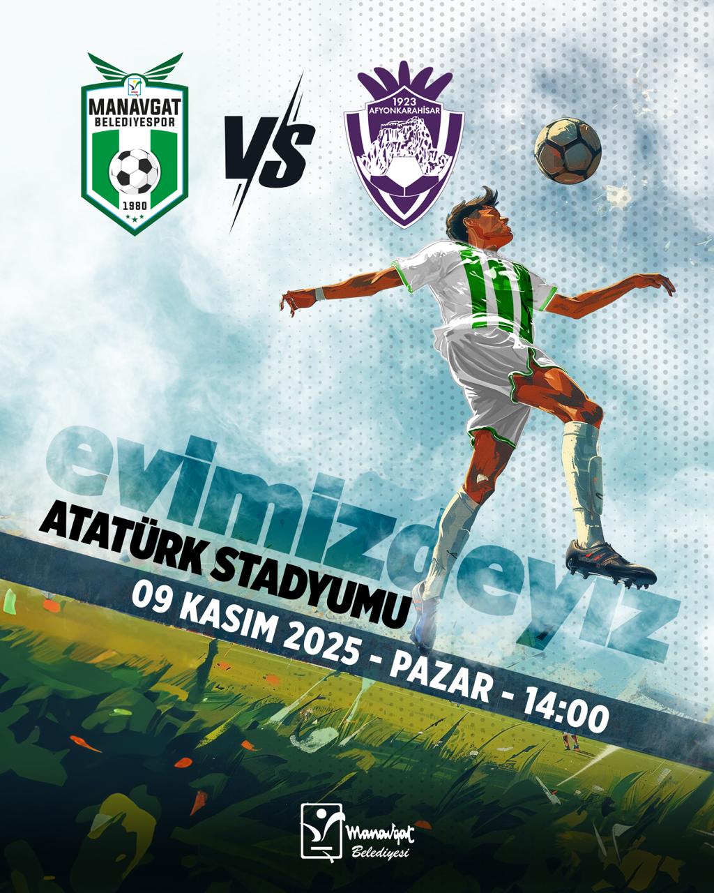 Manavgat Belediyespor, Afyonkarahisar Ziyaretçisi ile Sahnedeki Yerini Alacak