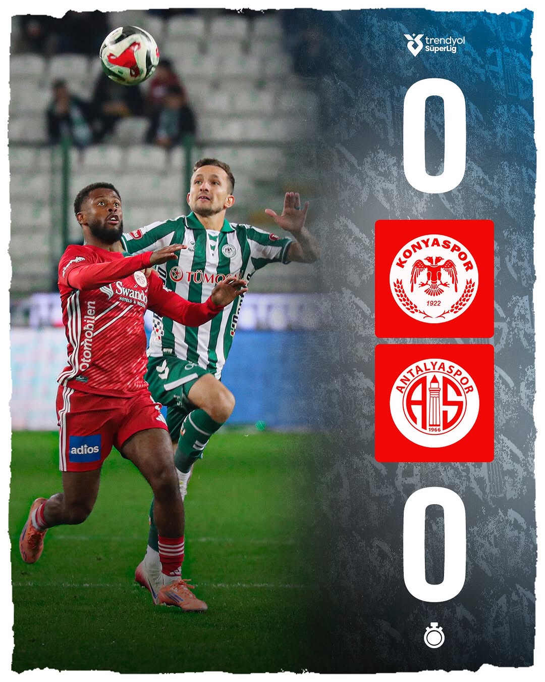 Antalyaspor, Konyaspor Maçında Deplasmanda Berabere Kaldı