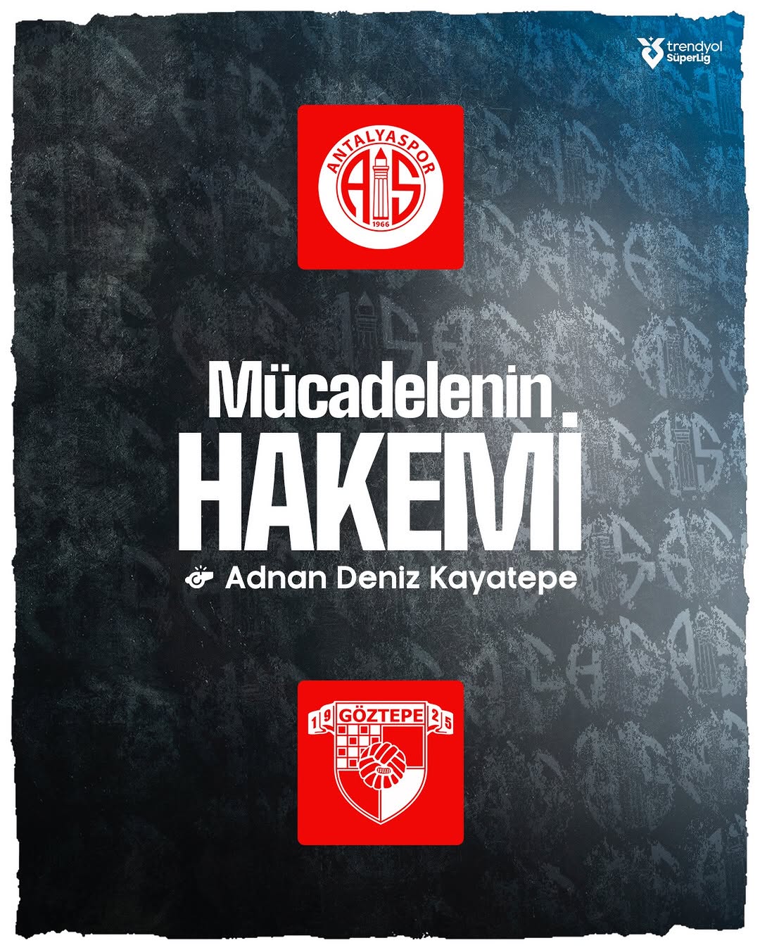 Antalyaspor'un Göztepe Maçında Hakem Görevlendirmesi Açıklandı