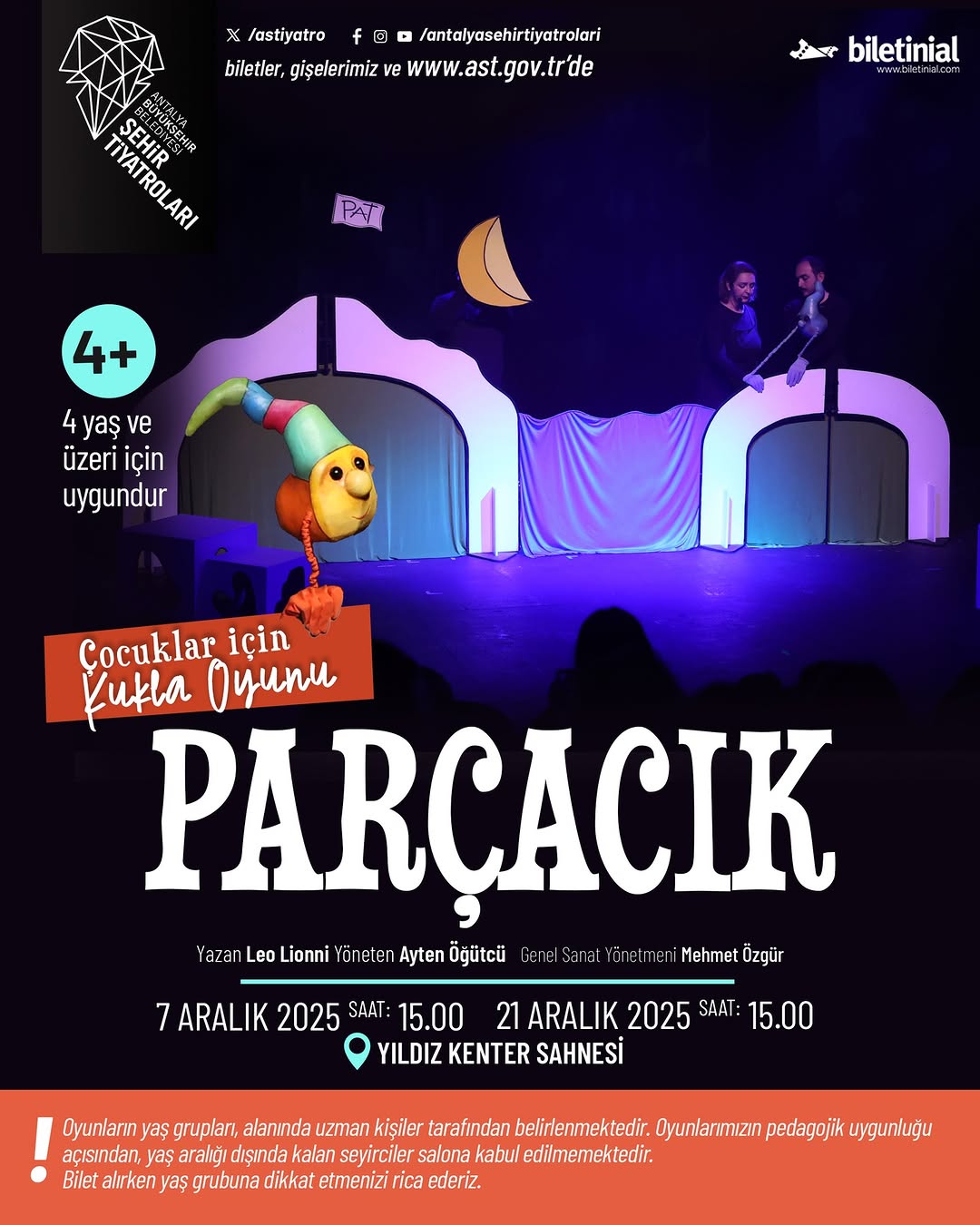 Antalya Şehir Tiyatroları Yeni Oyunuyla Seyirci Karşısına Hazırlanıyor