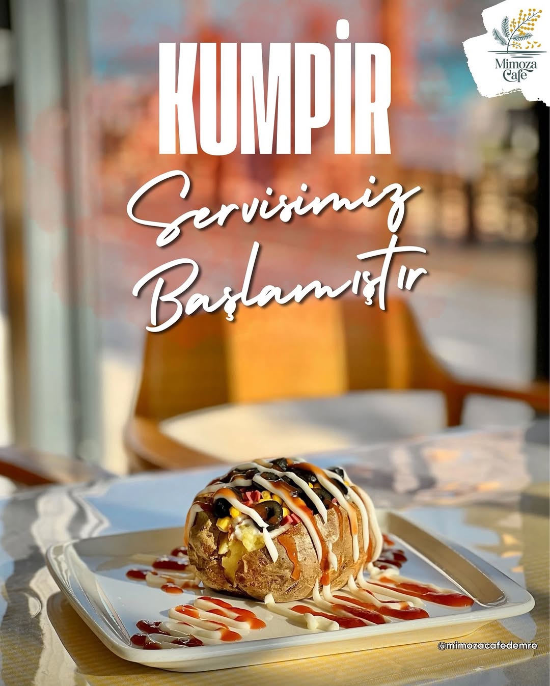 Demre'de Taşdibi Sahil Parkı'nda Kumpir Keyfi Başladı