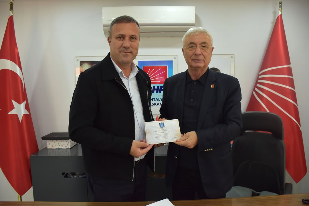 CHP Antalya İl Başkanı Nail Kamacı'ya Otobüsçüler Odasından Davet