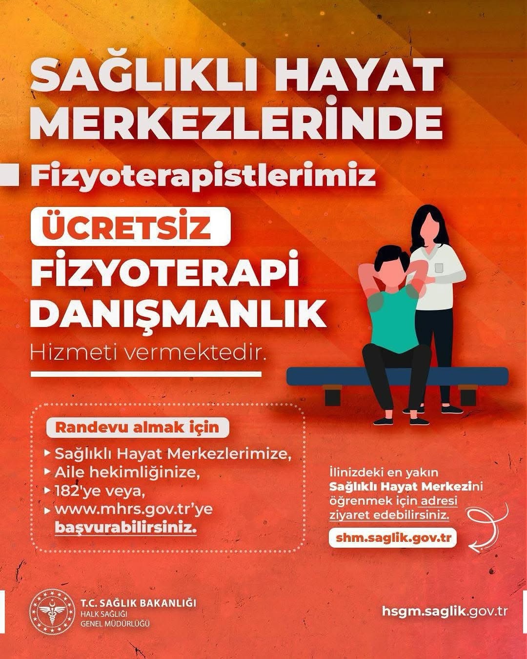 Antalya'da Ücretsiz Fizyoterapi Danışmanlığı Hizmeti Başladı