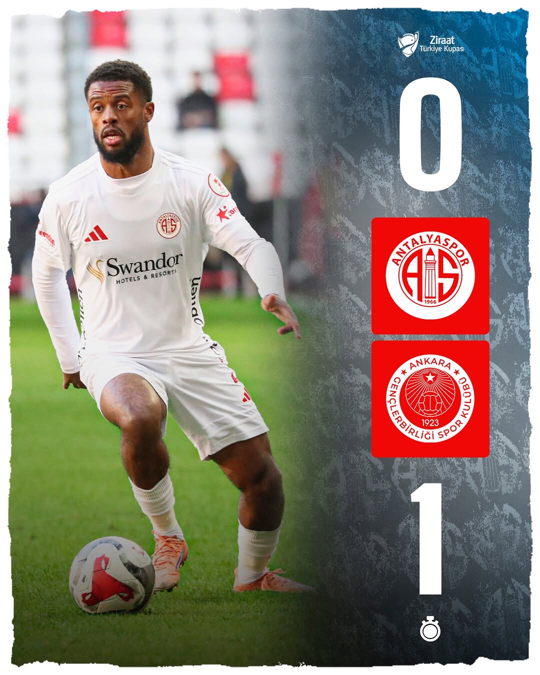 Antalyaspor, Son Dakika Golüyle Gençlerbirliği'ne Mağlup Oldu