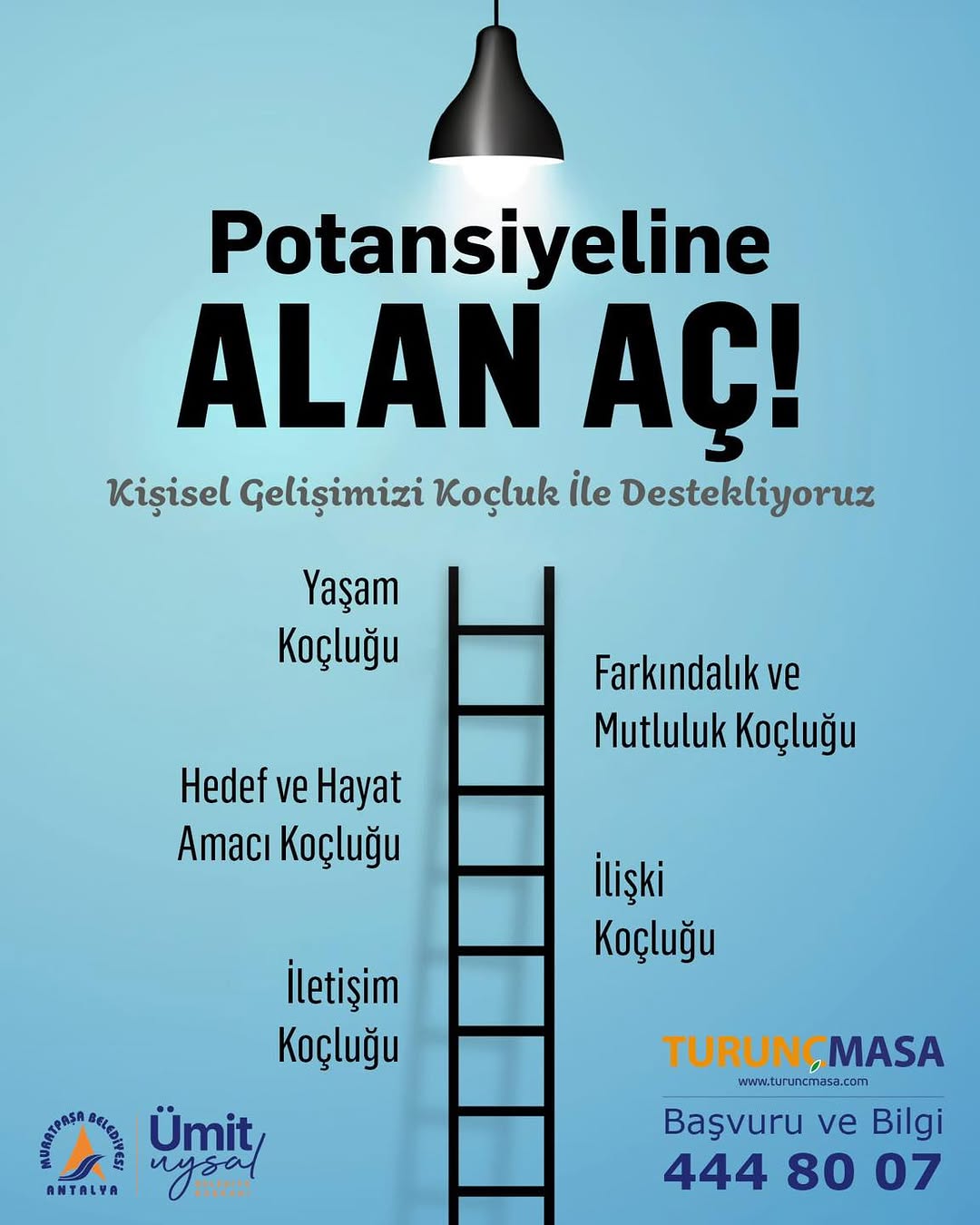 Antalya Muratpaşa'da Ücretsiz Yaşam Koçluğu Hizmeti Başladı
