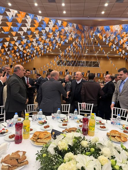 MHP Antalya Temsilcileri AK Parti'nin İftar Programına Katıldı