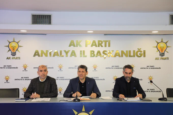 Antalya AK Parti İl Yönetim Kurulu Toplantısı Gerçekleştirildi
