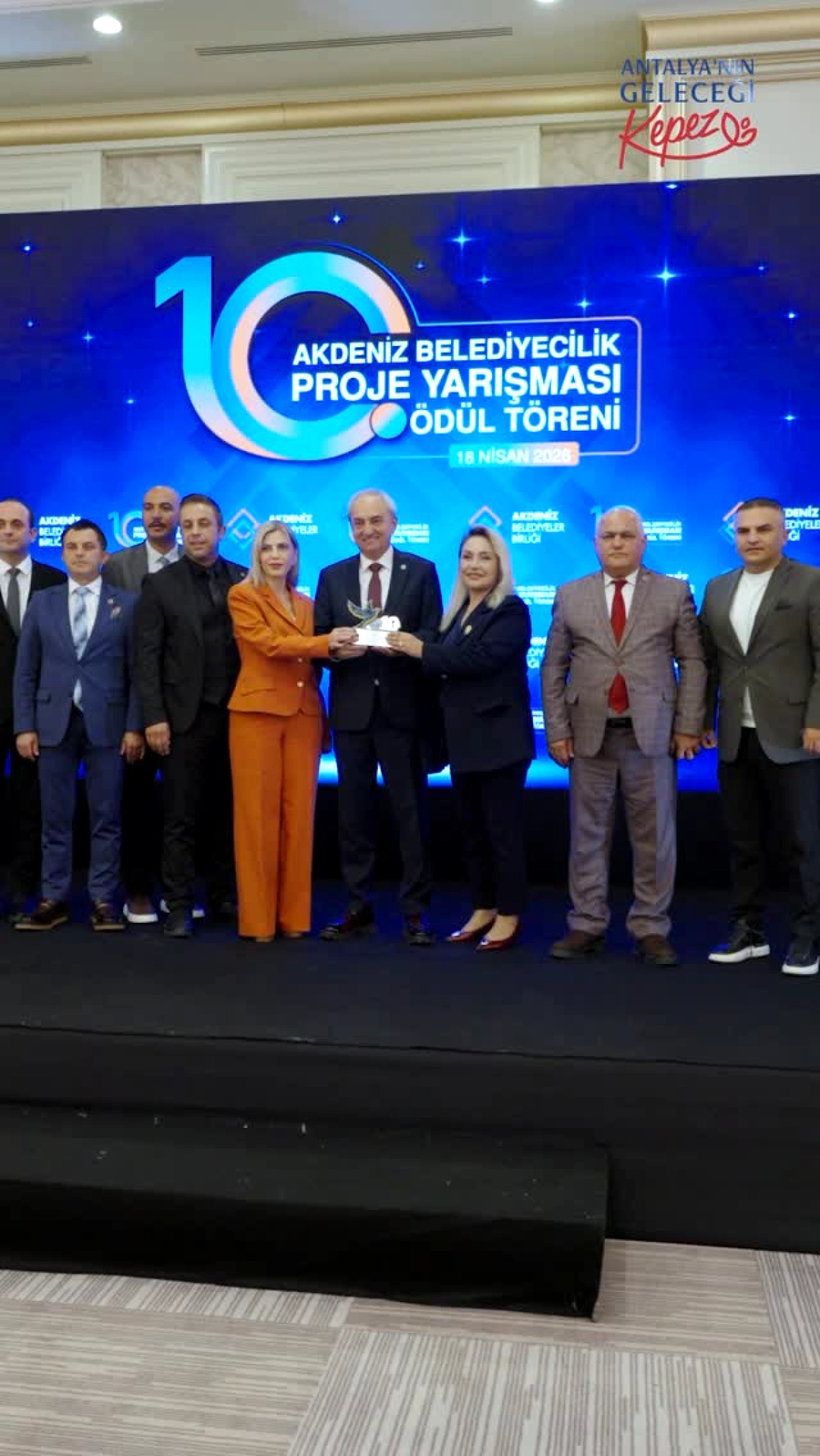 Kepez Belediyesi'nin İki Projesi Akdeniz'de Ödül Aldı
