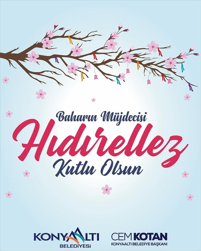 Antalya Konaklı Belediyesi'nden Hıdırellez Kutlaması: Dilekler Kabul Olsun!