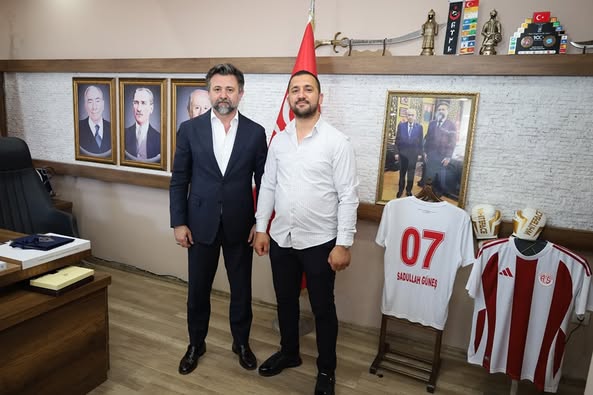 MHP Antalya İl Başkanı Güneş, Ülküdaş Arslan'ı Makamında Kabul Etti