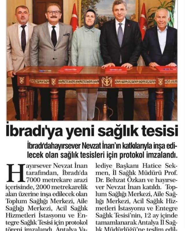 Antalya'da Halk Sağlığı Merkezi'nde Yenidoğan Yoğun Bakım Ünitesi Açıldı