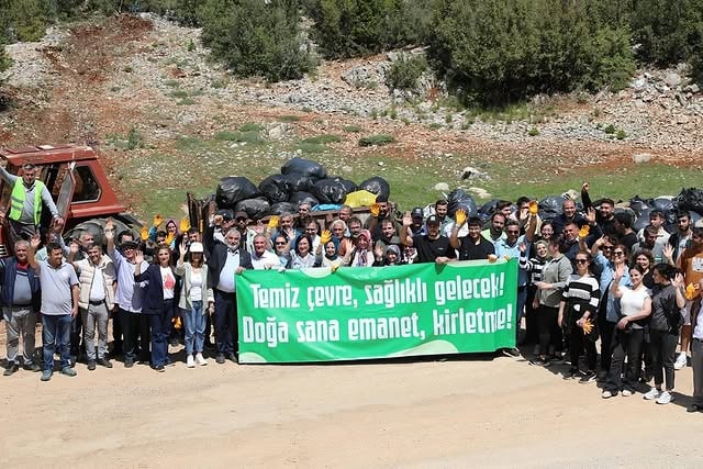 Akseki Belediyesi, Eski Çöp Depolama Alanını Temizleyerek Doğa İle Buluştu