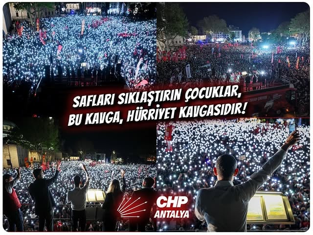 CHP'li Özgür Özel'den Antalya'da Hürriyet Vurgusu: 