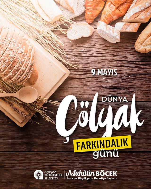 Antalya'da Çölyak Hastalığı Farkındalık Günü Etkinliği