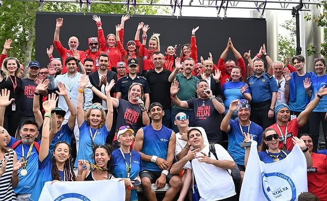Kemer'de Corendon Tahtalı Run to Sky Zaferleri Kutlandı