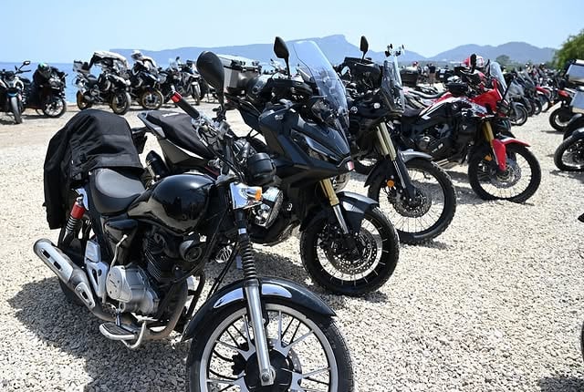 Kemer'de Motosiklet Festivali: 1400 Tutkun Bir Araya Geldi
