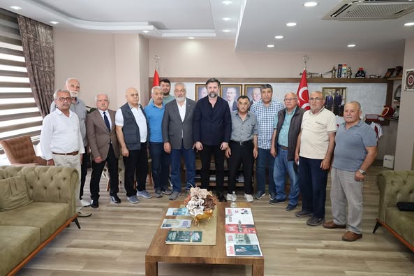 Emekçi Dernek Başkanları, MHP Antalya İl Başkanı Güneş'i Ziyaret Etti