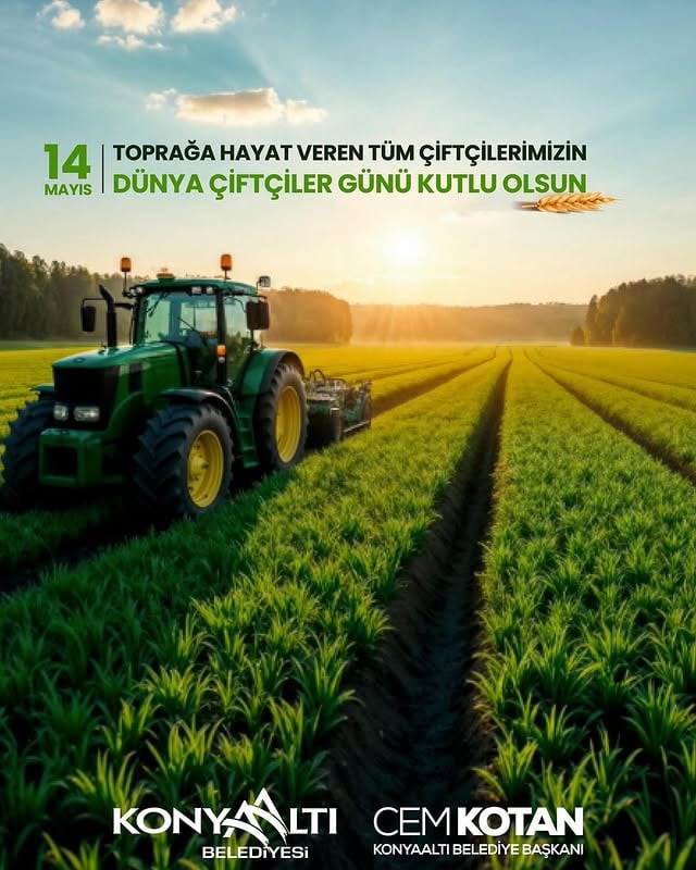 Konyaaltı Belediyesi'nden Çiftçiler Günü Kutlaması