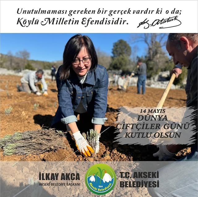 Antalya Akseki Belediyesi'nden Çiftçiler Günü Kutlaması