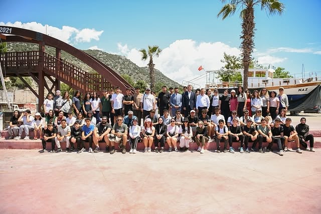 Demre'de Gençler Likya Yolu'nda Birleşti: 19 Mayıs Coşkusu