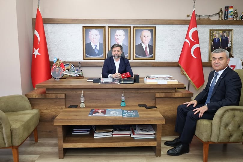MHP Antalya İl Başkanı Güneş, Kepez Devlet Hastanesi Başhekimi Gürkan'ı Makamında Ağırladı