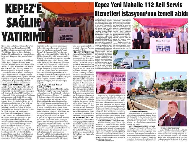 Antalya'da Sağlık Ekipleri Yüksek Riskli Bölgelerde Afet Hazırlığı Eğitimleri Veriyor