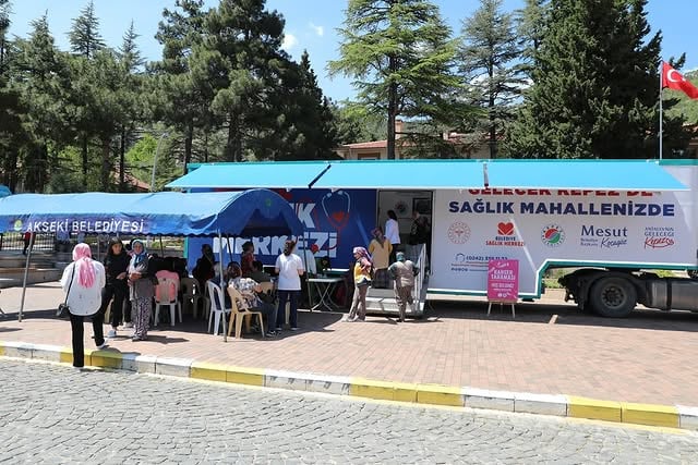 Akseki ve Kepez Belediyeleri İş Birliğiyle İlçe Sakinlerine Sağlık Hizmeti