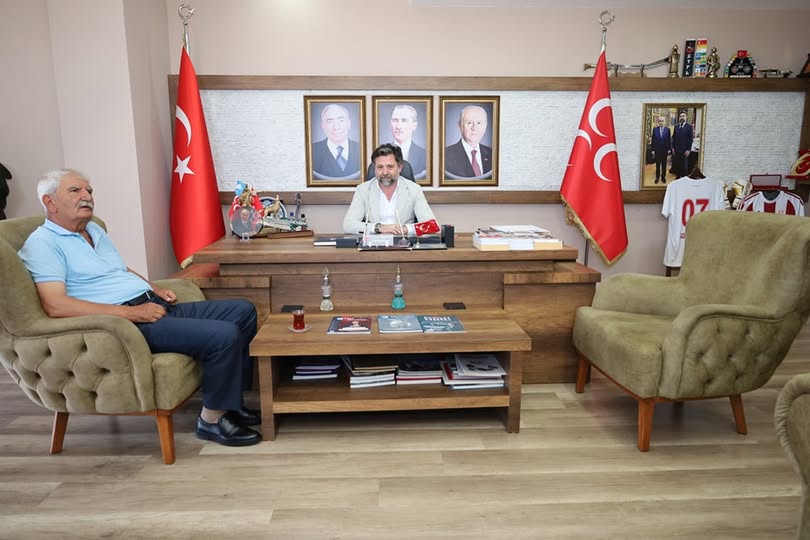MHP Antalya'da İstişare Ziyareti: Adem Altındal, Sadullah Güneş'i Ziyaret Etti