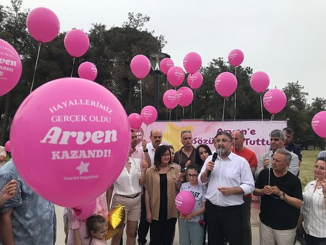 Antalya Serik'te Arven Bebek İçin Duygu Dolu Destek Kampanyası