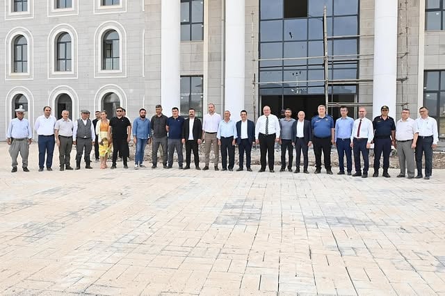 Kumluca'da Orman Yangınları ile Mücadele Komisyon Toplantısı ve Devam Eden Projelerin İncelenmesi