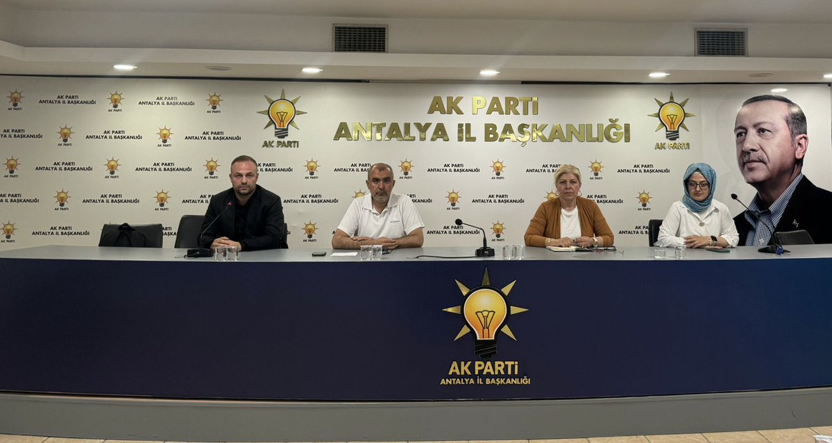 Antalya AK Parti İl Yönetim Kurulu Toplantısı Gerçekleştirildi