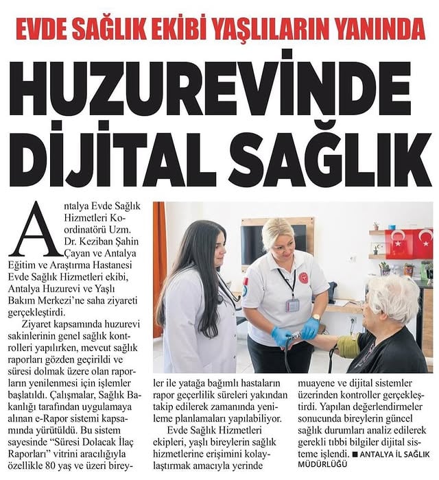 Antalya'da Sağlık Bakanlığı Denetimleri Artıyor