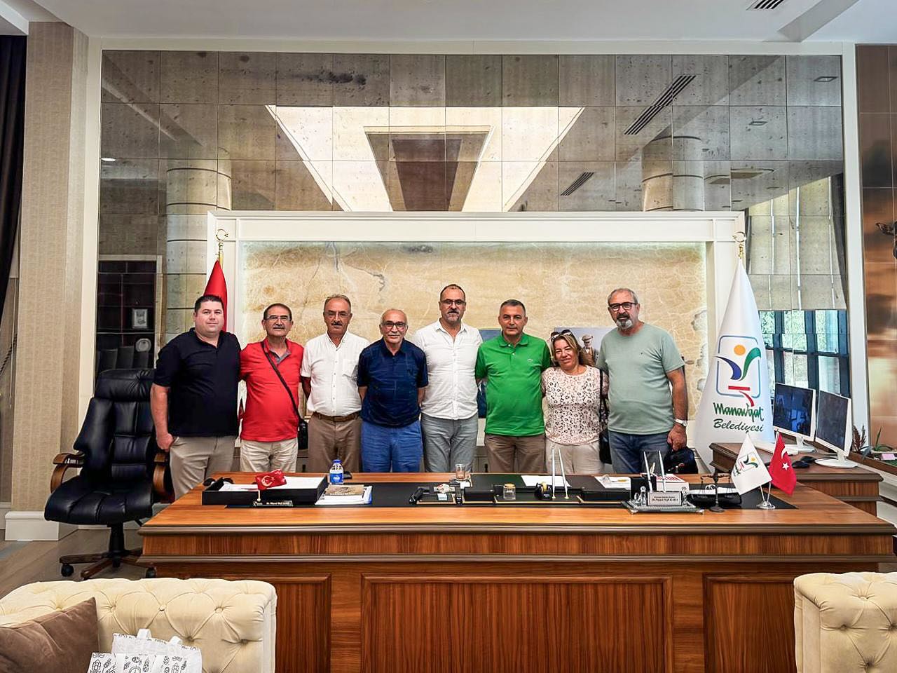 Manavgat Belediyesi Alevi Kültür Derneği ile İşbirliği Projelerini Görüştü