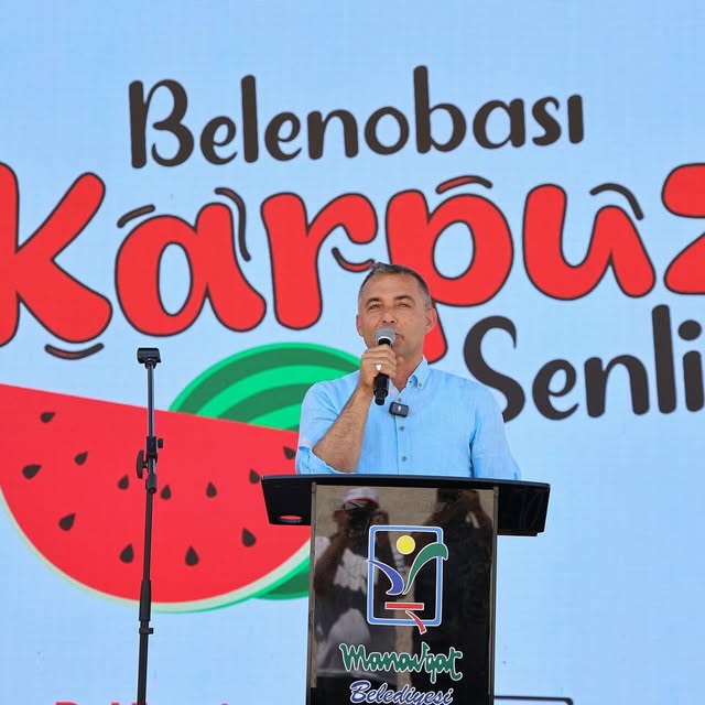 Antalya Manavgat'ta Belenobası Karpuz Şenliği Coşkuyla Kutlandı