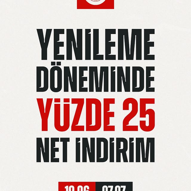 Antalya Spor FK Taraftarlarına Kombine Biletlerinde İndirim Fırsatı