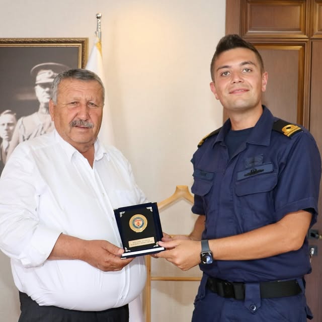 Kaş Belediyesi'ni Sahil Güvenlik Komutanları Ziyaret Etti