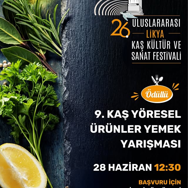 Antalya Kaş'ta Likya Lezzetleri Yarışıyor: 26. Kültür ve Sanat Festivali Yemek Yarışması Başladı