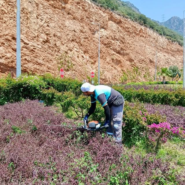 Kaş Belediyesi'nden Daha Yeşil Bir Kaş İçin Çevre Düzenleme Çalışmaları
